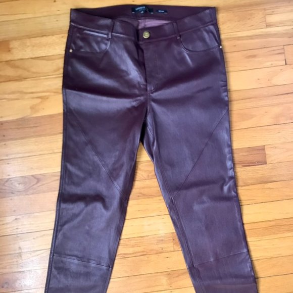Lafayette 148 Leather Mercer Pants